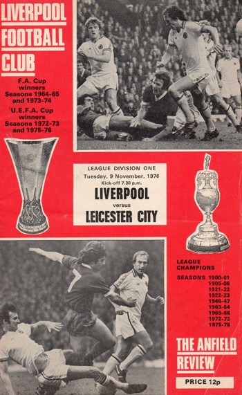 Match programme
